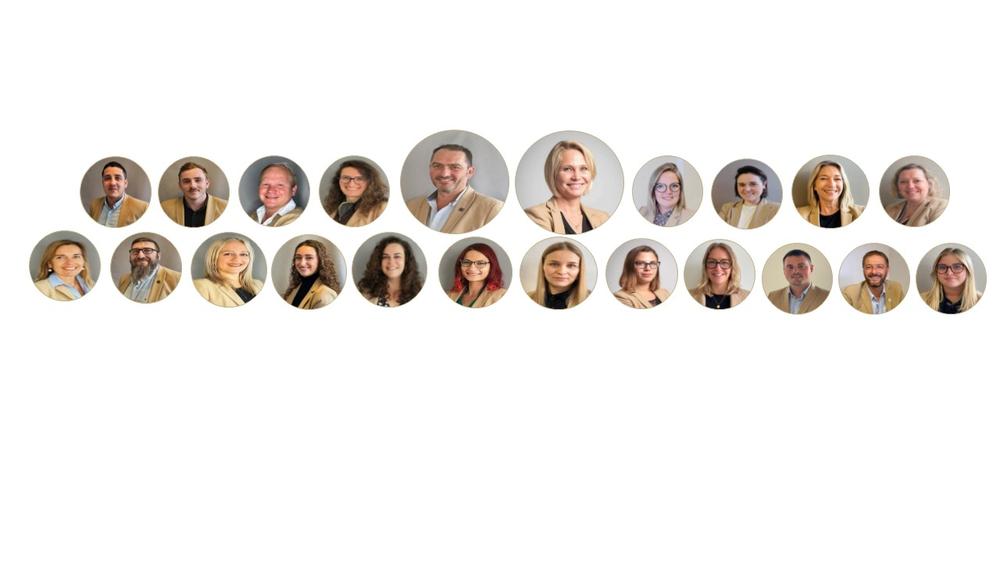 l'équipe de l'agence Confluences