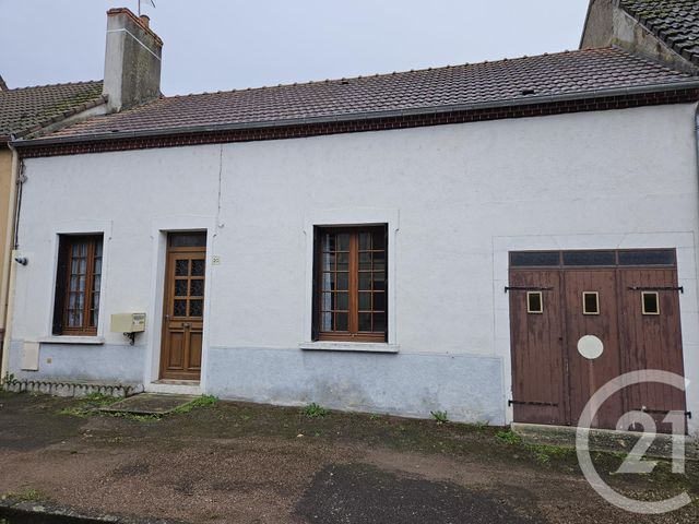 maison à vendre - 3 pièces - 53.0 m2 - ST PIERRE LE MOUTIER - 58 - BOURGOGNE - Century 21 Confluences